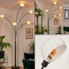 Nikkala Lampadaire Noir, 5 lumières