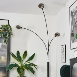 Nikkala Lampadaire Noir, 3 lumières