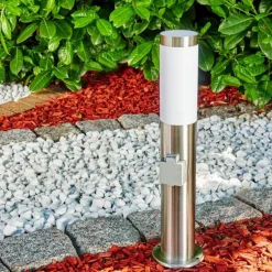 Norburg Borne lumineuse, Eclairage de chemin Acier inoxydable, 1 lumière