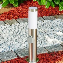 Norburg Borne lumineuse, Eclairage de chemin Acier inoxydable, 1 lumière