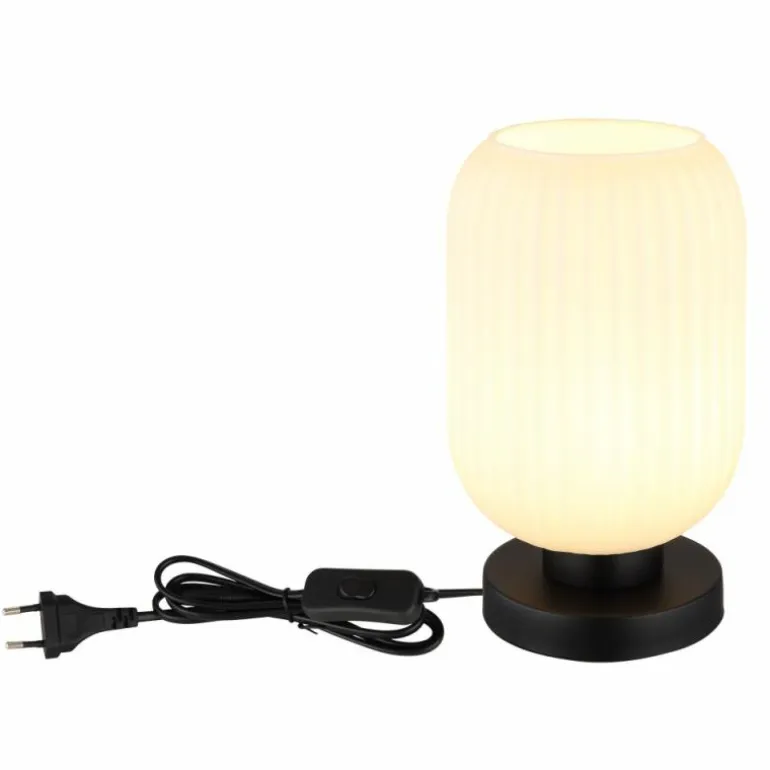 Normy Lampe à poser Luminaires Globo Lighting Noir, 1 lumière