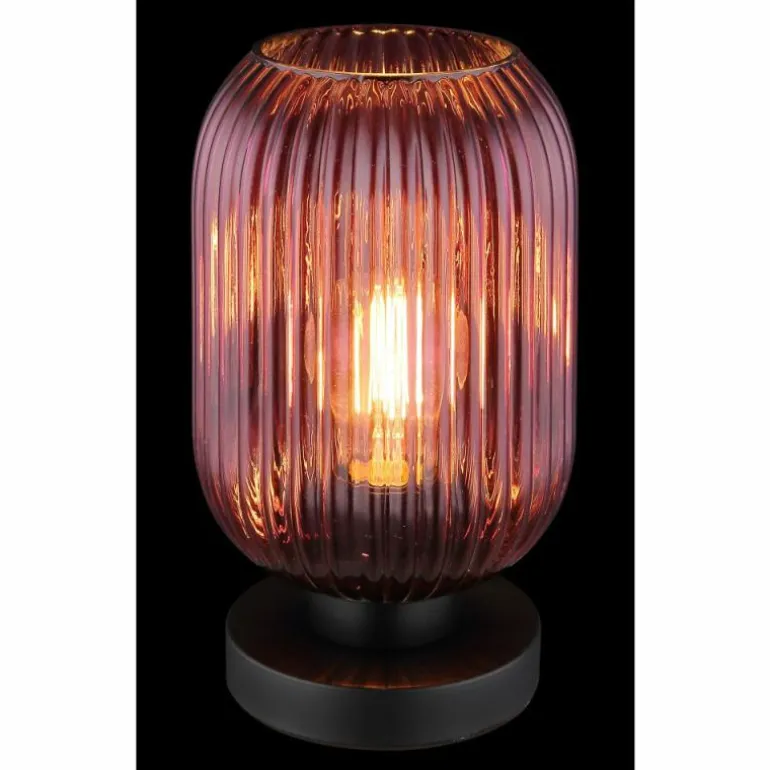 Normy Lampe à poser Luminaires Globo Lighting Noir, 1 lumière