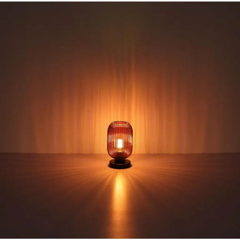 Normy Lampe à poser Luminaires Globo Lighting Noir, 1 lumière