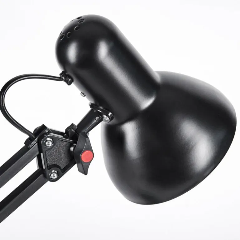 Nurmasuando Lampe à poser, Liseuse Noir, 1 lumière