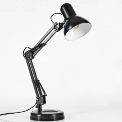 Nurmasuando Lampe à poser, Liseuse Noir, 1 lumière