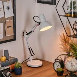 Nurmasuando Lampe à poser, Liseuse Noir, Blanc, 1 lumière