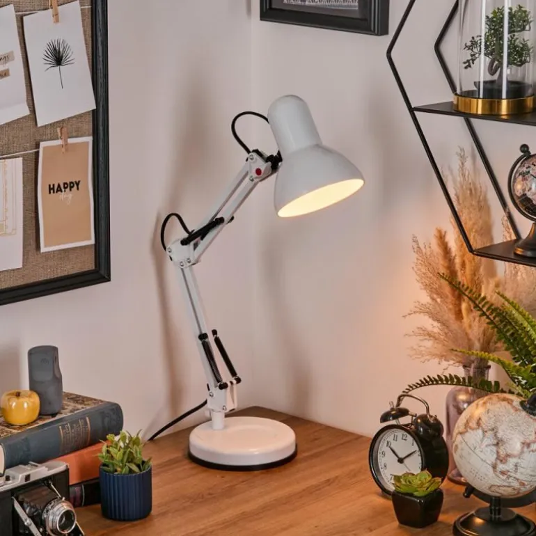 Nurmasuando Lampe à poser, Liseuse Noir, Blanc, 1 lumière