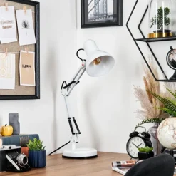 Nurmasuando Lampe à poser, Liseuse Noir, Blanc, 1 lumière