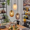 Nyberget Suspension, Boule lumineuse, Suspension Laiton, 3 lumières