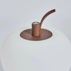 Opsaheden Lampe à poser LED Brun, Blanc, 1 lumière