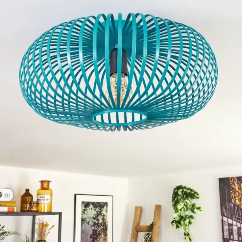 Oravi Plafonnier Bleu, 1 lumière