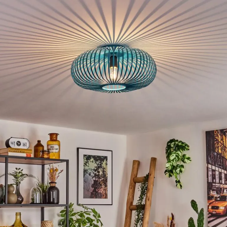Oravi Plafonnier Bleu, 1 lumière