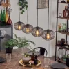 Oravi Suspension Noir, 4 lumières