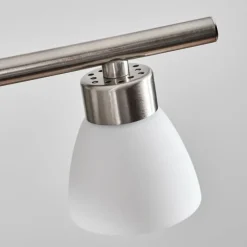 Ordan Suspension, Suspension LED Nickel mat, 4 lumières