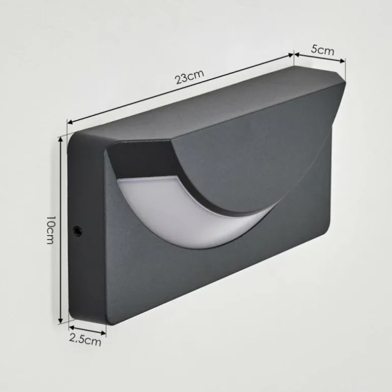 Orvalho Lampe murale d´extérieur Anthracite, 1 lumière