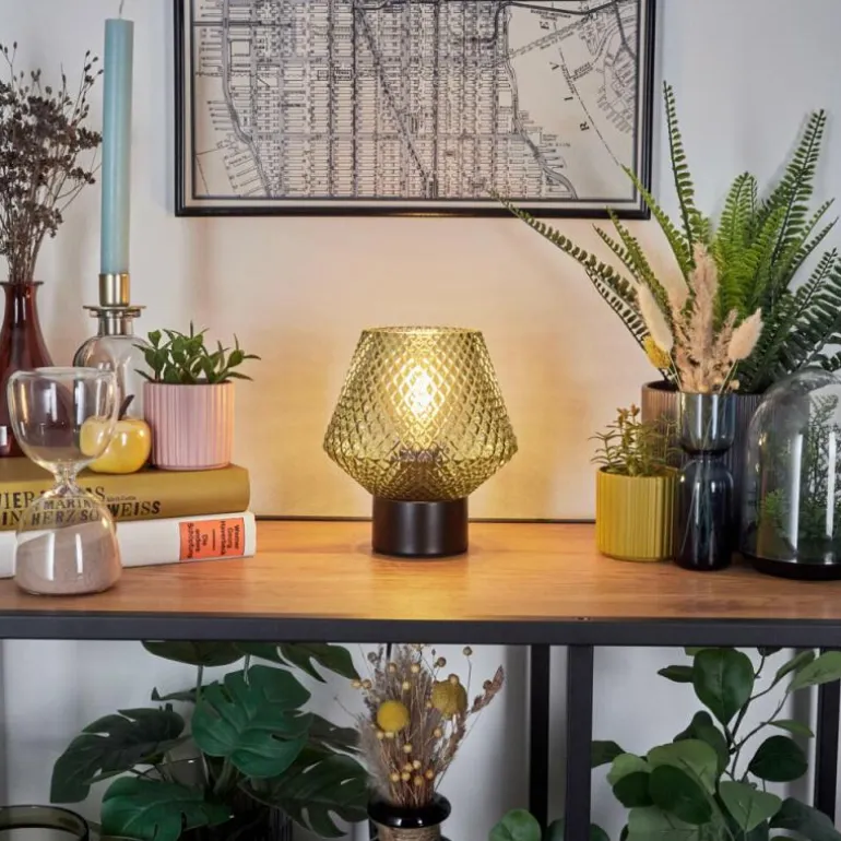 Paderne Lampe à poser Noir, 1 lumière