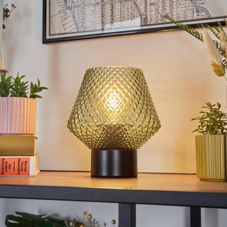 Paderne Lampe à poser Noir, 1 lumière