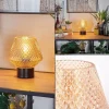 Paderne Lampe à poser Noir, 1 lumière