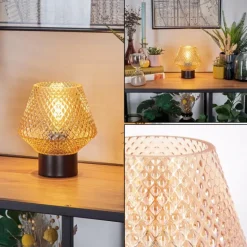 Paderne Lampe à poser Noir, 1 lumière