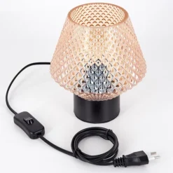 Paderne Lampe à poser Noir, 1 lumière
