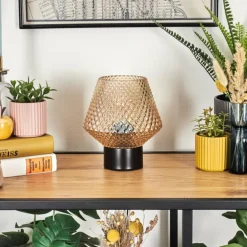Paderne Lampe à poser Noir, 1 lumière