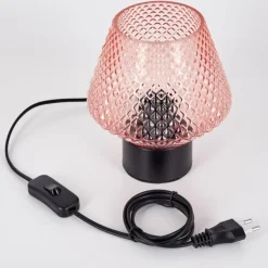 Paderne Lampe à poser Noir, 1 lumière