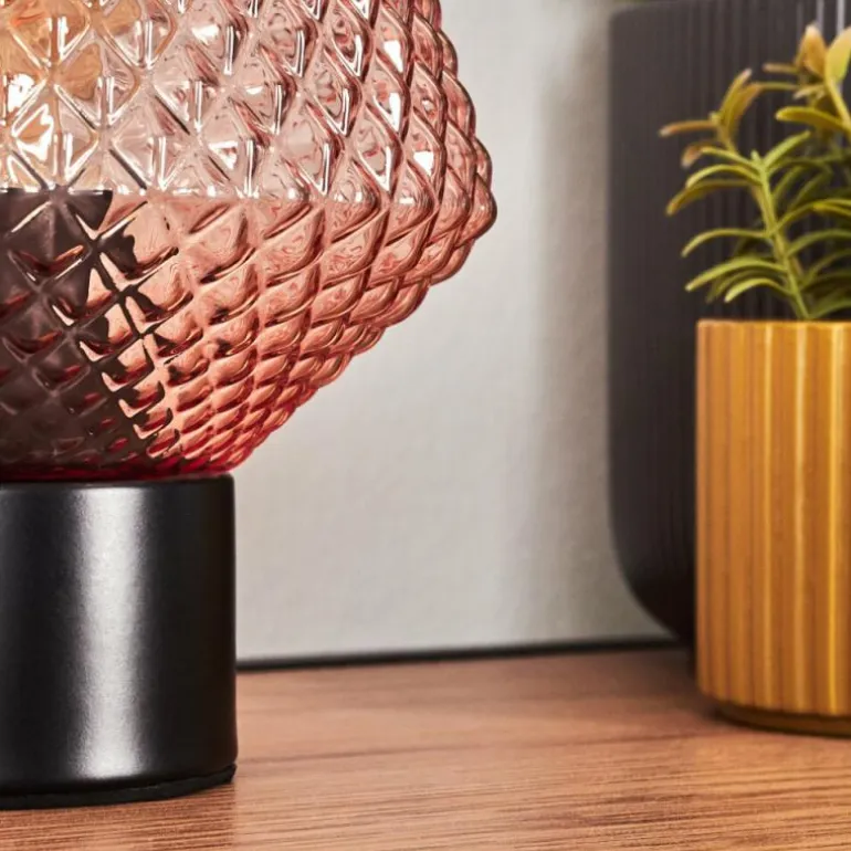 Paderne Lampe à poser Noir, 1 lumière