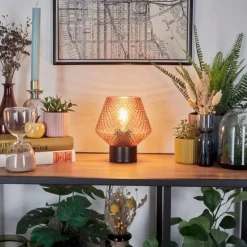 Paderne Lampe à poser Noir, 1 lumière