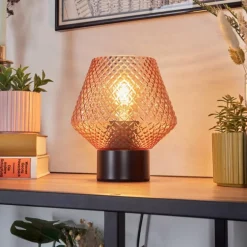 Paderne Lampe à poser Noir, 1 lumière