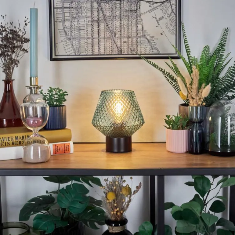 Paderne Lampe à poser Noir, 1 lumière