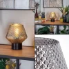 Paderne Lampe à poser Noir, 1 lumière