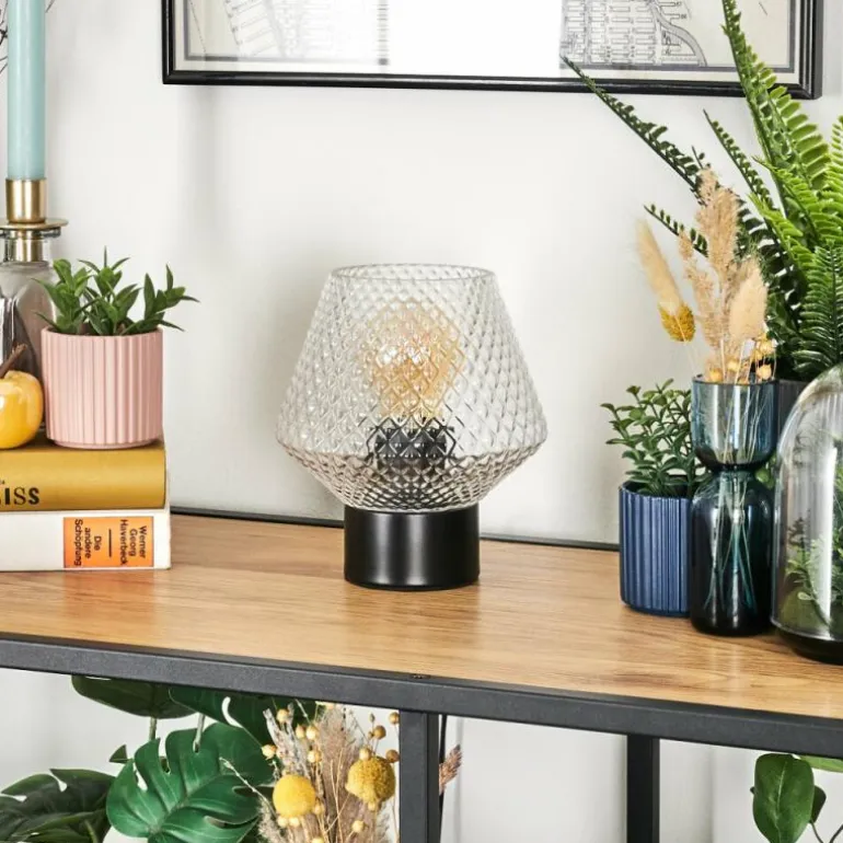 Paderne Lampe à poser Noir, 1 lumière