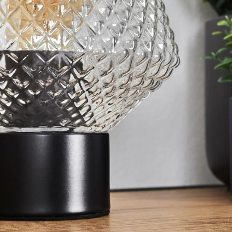 Paderne Lampe à poser Noir, 1 lumière