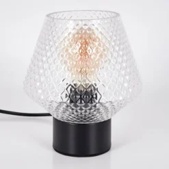 Paderne Lampe à poser Noir, 1 lumière