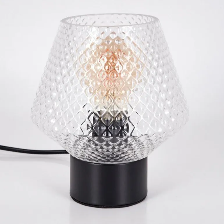 Paderne Lampe à poser Noir, 1 lumière