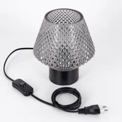 Paderne Lampe à poser Noir, 1 lumière
