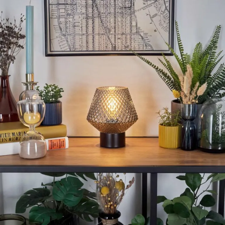 Paderne Lampe à poser Noir, 1 lumière