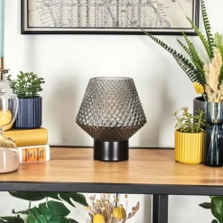 Paderne Lampe à poser Noir, 1 lumière