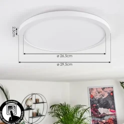 Panneau LED Boyero Blanc, 1 lumière