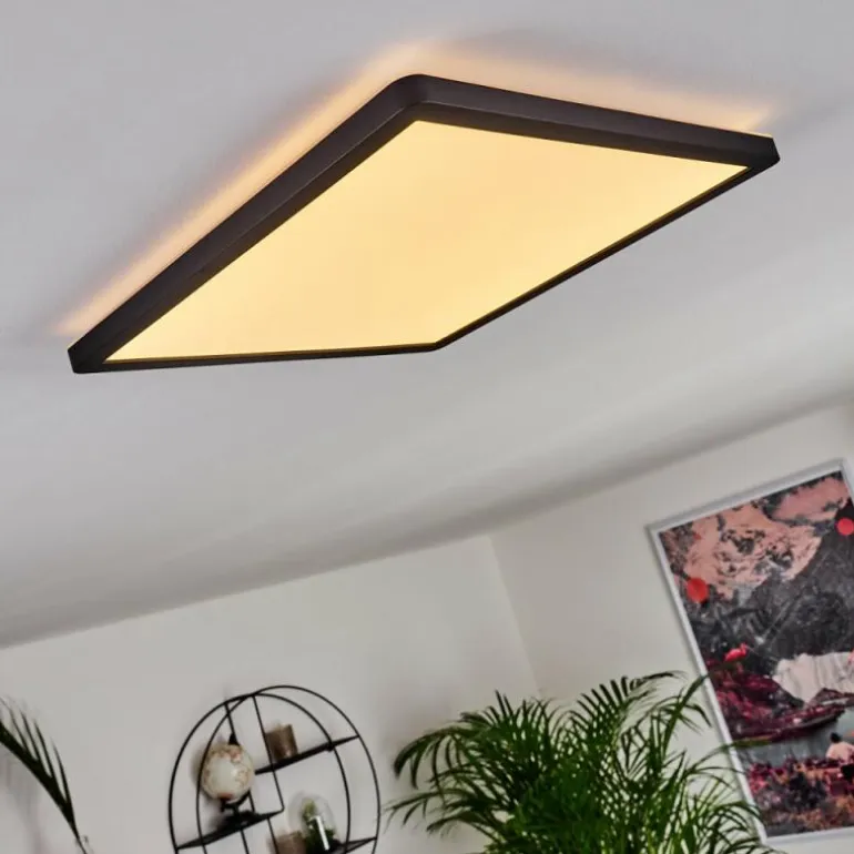Panneau LED Boyero Noir, 1 lumière
