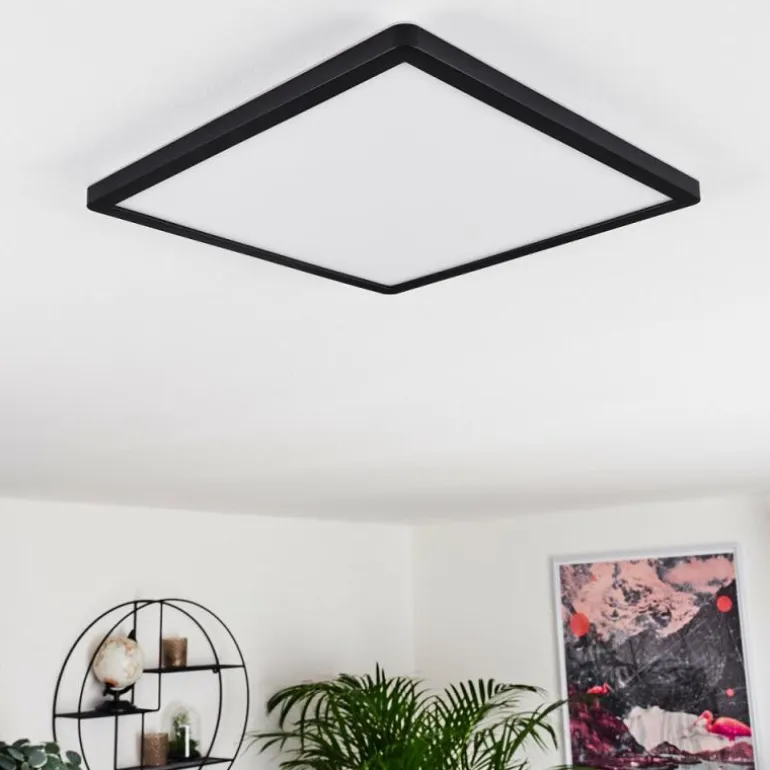 Panneau LED Boyero Noir, 1 lumière