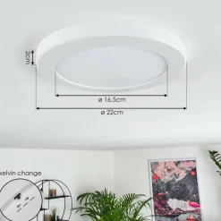 Panneau LED Canditas Blanc, 1 lumière