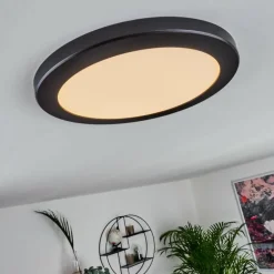 Panneau LED Canditas Noir, 1 lumière
