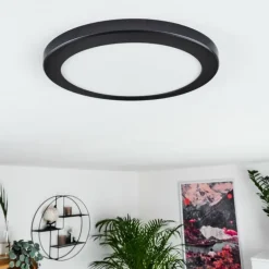 Panneau LED Canditas Noir, 1 lumière