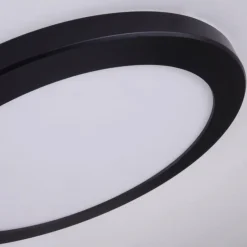 Panneau LED Canditas Noir, 1 lumière