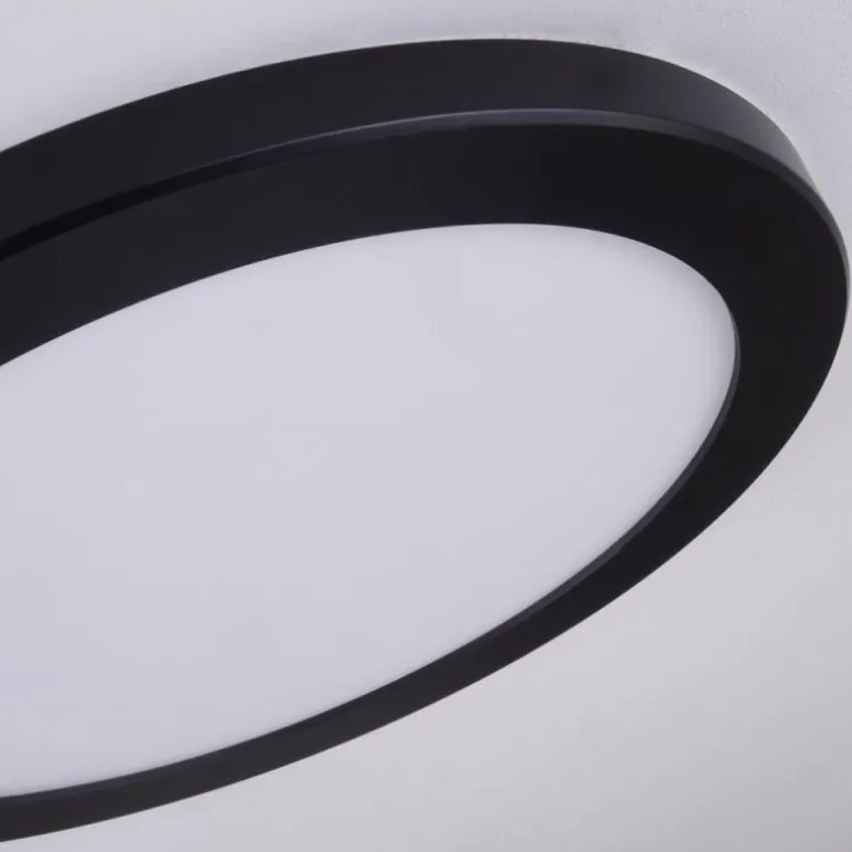 Panneau LED Canditas Noir, 1 lumière