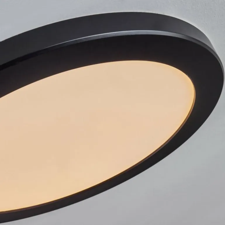 Panneau LED Canditas Noir, 1 lumière