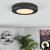 Panneau LED Canditas Noir, 1 lumière