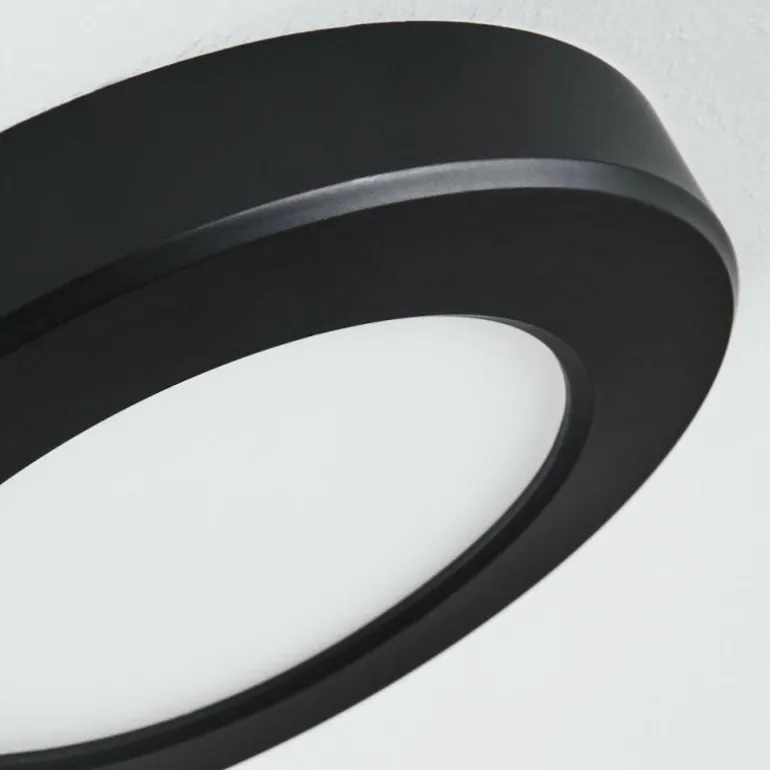 Panneau LED Canditas Noir, 1 lumière