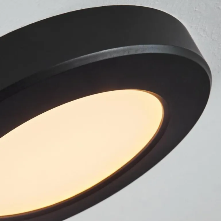 Panneau LED Canditas Noir, 1 lumière